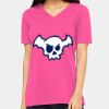 Ladies' Relaxed Jersey V-Neck T-Shirt Thumbnail