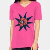 Ladies' Relaxed Jersey V-Neck T-Shirt Thumbnail