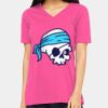 Ladies' Relaxed Jersey V-Neck T-Shirt Thumbnail