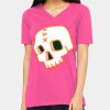 Ladies' Relaxed Jersey V-Neck T-Shirt Thumbnail