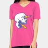 Ladies' Relaxed Jersey V-Neck T-Shirt Thumbnail