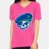 Ladies' Relaxed Jersey V-Neck T-Shirt Thumbnail