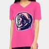 Ladies' Relaxed Jersey V-Neck T-Shirt Thumbnail