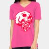 Ladies' Relaxed Jersey V-Neck T-Shirt Thumbnail