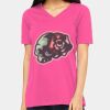 Ladies' Relaxed Jersey V-Neck T-Shirt Thumbnail