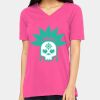 Ladies' Relaxed Jersey V-Neck T-Shirt Thumbnail