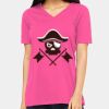 Ladies' Relaxed Jersey V-Neck T-Shirt Thumbnail