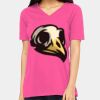 Ladies' Relaxed Jersey V-Neck T-Shirt Thumbnail