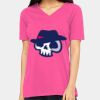 Ladies' Relaxed Jersey V-Neck T-Shirt Thumbnail