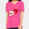 Ladies' Relaxed Jersey V-Neck T-Shirt Thumbnail