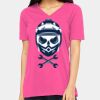 Ladies' Relaxed Jersey V-Neck T-Shirt Thumbnail