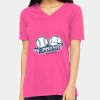 Ladies' Relaxed Jersey V-Neck T-Shirt Thumbnail