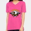 Ladies' Relaxed Jersey V-Neck T-Shirt Thumbnail