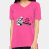 Ladies' Relaxed Jersey V-Neck T-Shirt Thumbnail