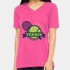 Ladies' Relaxed Jersey V-Neck T-Shirt Thumbnail