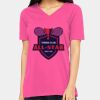 Ladies' Relaxed Jersey V-Neck T-Shirt Thumbnail