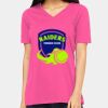 Ladies' Relaxed Jersey V-Neck T-Shirt Thumbnail