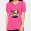 Ladies' Relaxed Jersey V-Neck T-Shirt Thumbnail