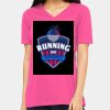 Ladies' Relaxed Jersey V-Neck T-Shirt Thumbnail