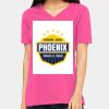 Ladies' Relaxed Jersey V-Neck T-Shirt Thumbnail