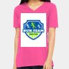 Ladies' Relaxed Jersey V-Neck T-Shirt Thumbnail