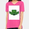 Ladies' Relaxed Jersey V-Neck T-Shirt Thumbnail