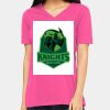 Ladies' Relaxed Jersey V-Neck T-Shirt Thumbnail