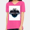 Ladies' Relaxed Jersey V-Neck T-Shirt Thumbnail