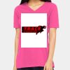 Ladies' Relaxed Jersey V-Neck T-Shirt Thumbnail