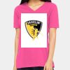 Ladies' Relaxed Jersey V-Neck T-Shirt Thumbnail