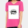 Ladies' Relaxed Jersey V-Neck T-Shirt Thumbnail