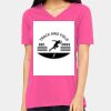 Ladies' Relaxed Jersey V-Neck T-Shirt Thumbnail