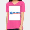 Ladies' Relaxed Jersey V-Neck T-Shirt Thumbnail