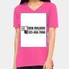 Ladies' Relaxed Jersey V-Neck T-Shirt Thumbnail