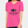 Ladies' Relaxed Jersey V-Neck T-Shirt Thumbnail