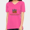 Ladies' Relaxed Jersey V-Neck T-Shirt Thumbnail