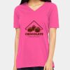 Ladies' Relaxed Jersey V-Neck T-Shirt Thumbnail