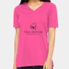 Ladies' Relaxed Jersey V-Neck T-Shirt Thumbnail