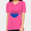 Ladies' Relaxed Jersey V-Neck T-Shirt Thumbnail