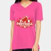 Ladies' Relaxed Jersey V-Neck T-Shirt Thumbnail