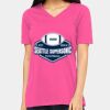 Ladies' Relaxed Jersey V-Neck T-Shirt Thumbnail