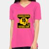 Ladies' Relaxed Jersey V-Neck T-Shirt Thumbnail