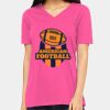 Ladies' Relaxed Jersey V-Neck T-Shirt Thumbnail