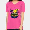 Ladies' Relaxed Jersey V-Neck T-Shirt Thumbnail