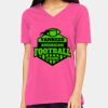 Ladies' Relaxed Jersey V-Neck T-Shirt Thumbnail