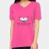 Ladies' Relaxed Jersey V-Neck T-Shirt Thumbnail