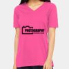 Ladies' Relaxed Jersey V-Neck T-Shirt Thumbnail