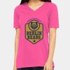 Ladies' Relaxed Jersey V-Neck T-Shirt Thumbnail