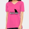 Ladies' Relaxed Jersey V-Neck T-Shirt Thumbnail