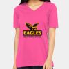 Ladies' Relaxed Jersey V-Neck T-Shirt Thumbnail